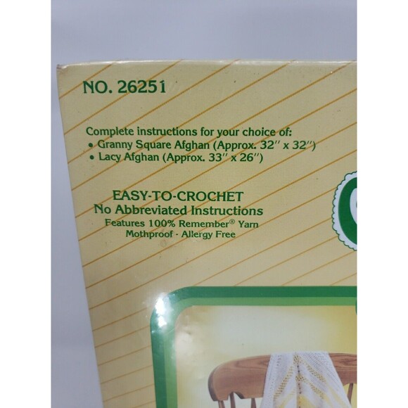 1984 Cabbage Patch Kids Afghan Stenciling Kit New Old Stock Sealed USA Vintage - Picture 12 of 16